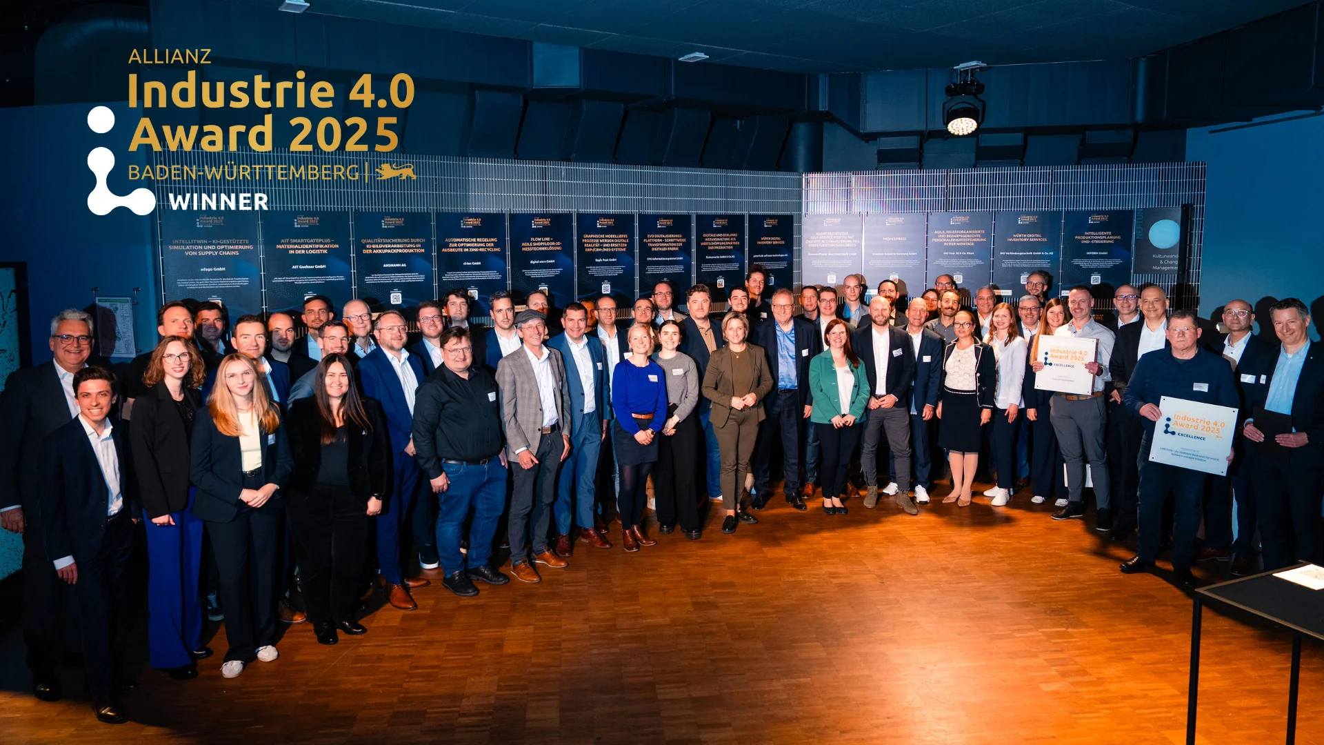 Award Recognition at the Allianz Industrie 4.0 Baden-Württemberg