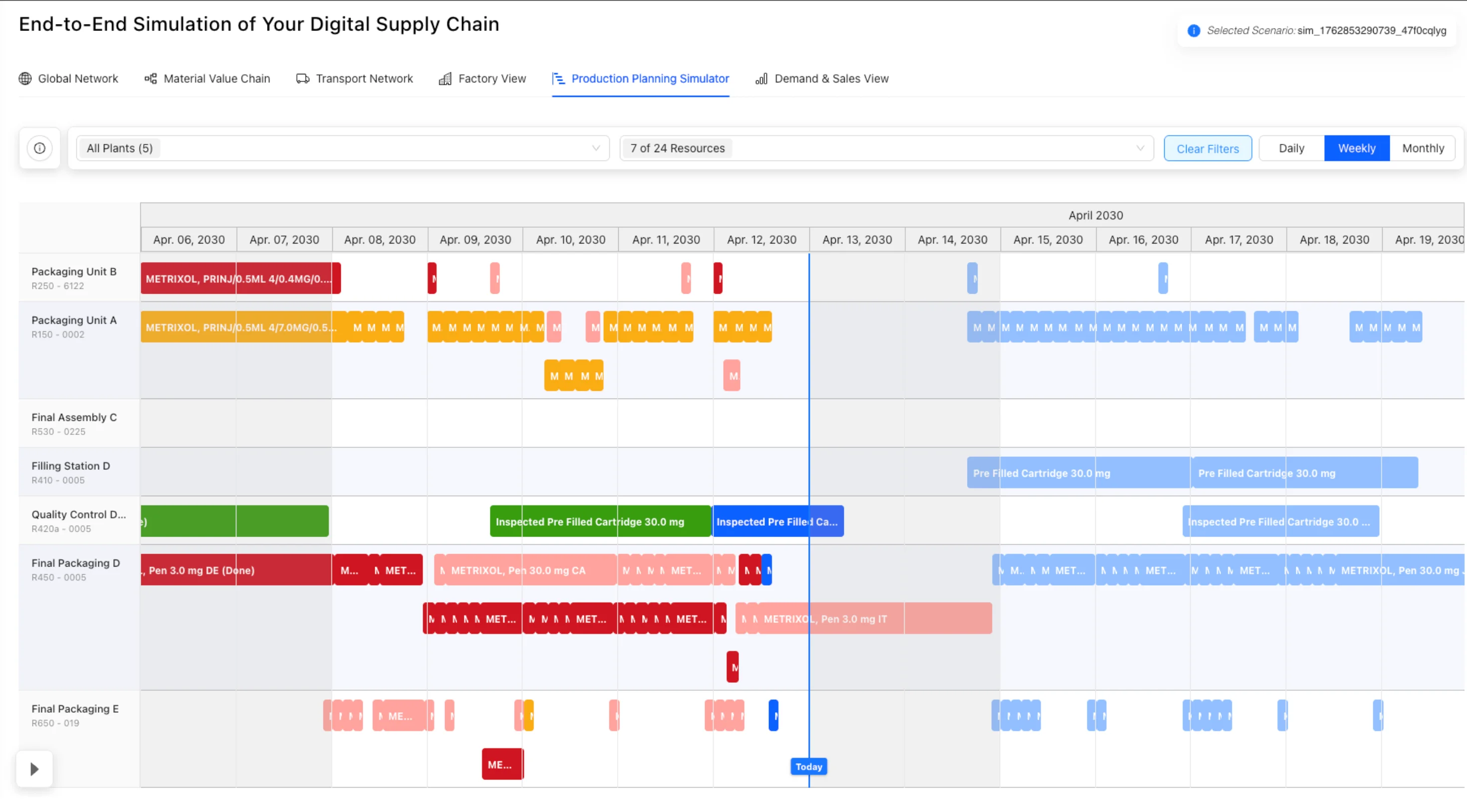 Production Simulator preview